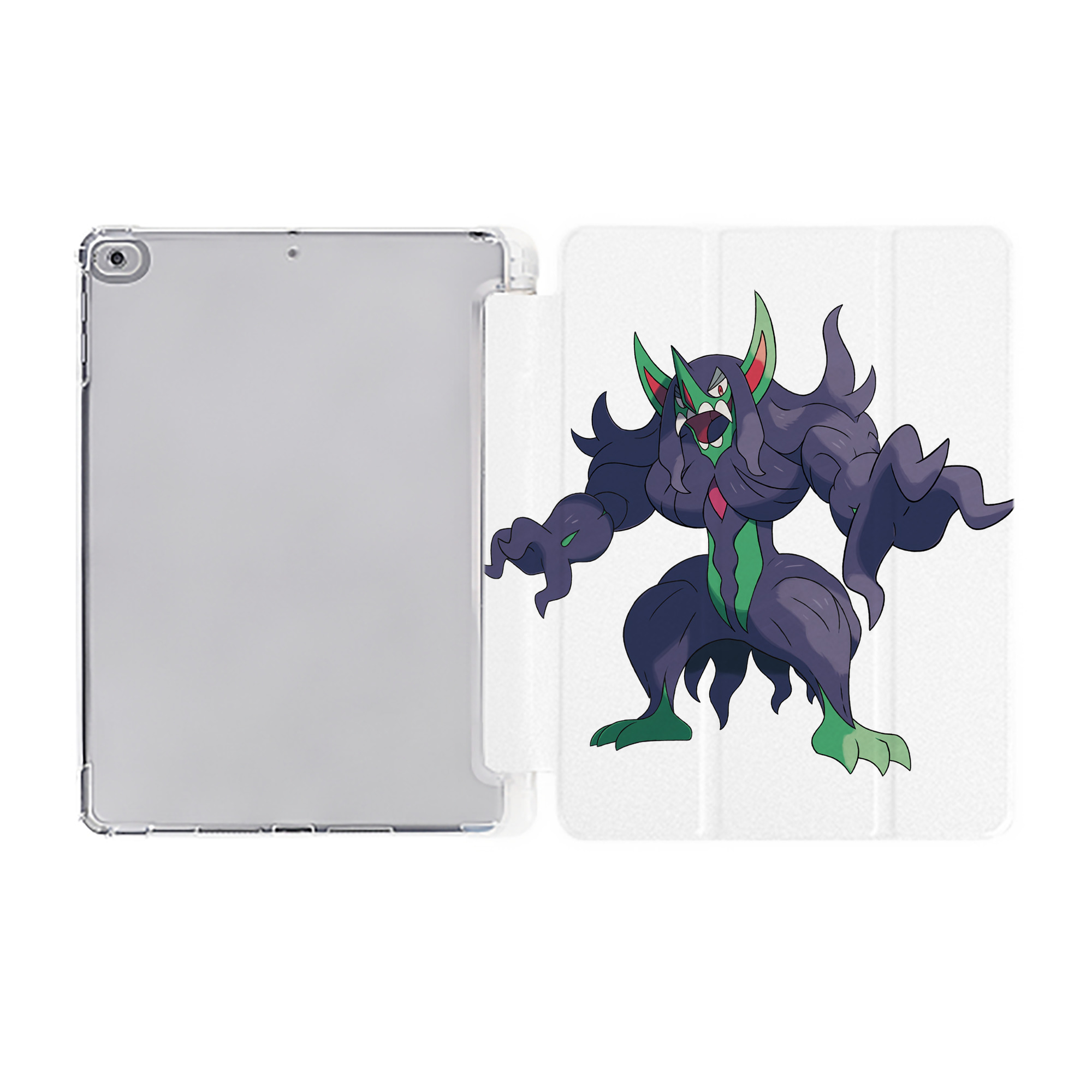 （画像用） ポケットモンスター Pokémon IPad ケース ペン収納付き 三つ折りスタンド PUレザー×シリコン 対応機種9.5/10.5/10.9インチ